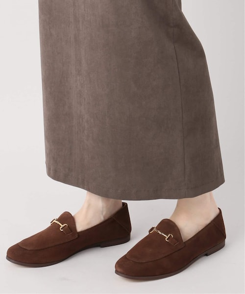 plage(プラージュ)の「Iラインフェイクスエードスカート(スカート・ブラウン/34/在庫なし/36/38/残り1点)」の12枚目の写真