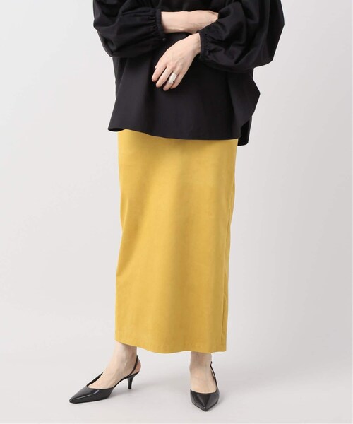 plage(プラージュ)の「Iラインフェイクスエードスカート(スカート・ブラウン/34/在庫なし/36/38/残り1点)」の22枚目の写真