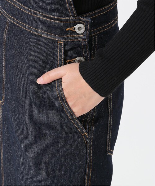 SLOBE IENA（スローブイエナ）の「《追加》LE DENIM ロングジャンパースカート◆（ワンピース/ドレス・キャメル/36/在庫あり/38）」の13枚目の写真