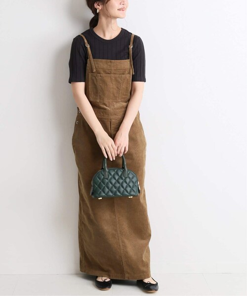 SLOBE IENA（スローブイエナ）の「《追加》LE DENIM ロングジャンパースカート◆（ワンピース/ドレス・キャメル/36/在庫あり/38）」の22枚目の写真