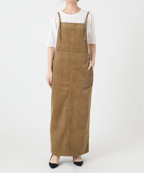 SLOBE IENA（スローブイエナ）の「《追加》LE DENIM ロングジャンパースカート◆（ワンピース/ドレス・キャメル/36/在庫あり/38）」の19枚目の写真