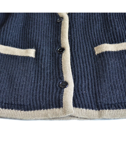 90s ビンテージ Yves Saint Laurentアイボリー カーディガン レディース 古着 90s USA製 Jeric Knitwear 無地 ソリッド