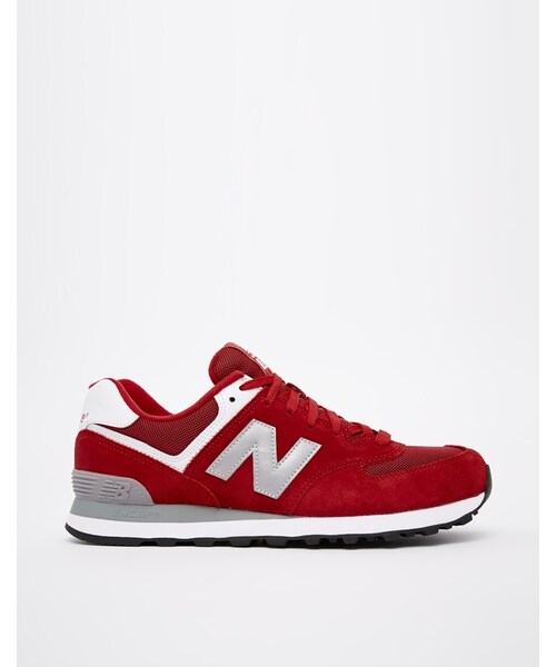 NEW BALANCE（ニューバランス）の「New Balance 574 Varsity Trainers（スニーカー・メンズ・red・8.5/7.5/5.5/9.5/11.5/10.5）」の4枚目の写真