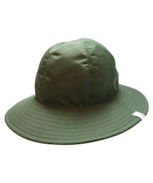 WAX | 撥水 ナイロン サファリハット / NYRON SAFARI HAT - KHAKI / WX-0099(ハット)