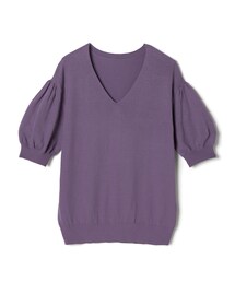 GRL | ボリュームスリーブVネックニットトップス(ニット/セーター)