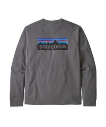 Patagonia (パタゴニア) メンズ・P-6 ロゴ・オーガニック・クルー・スウェットシャツ #39603 (NGRY) 31&81-pt39603