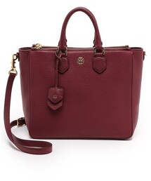 TORY BURCH | Tory Burch Robinson Pebbled Square Tote(トートバッグ)