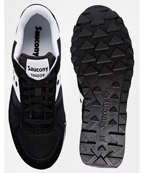 Saucony（サッカニー）の「Saucony Shadow Original Trainers（スニーカー・メンズ・black・US 12/US 10/US 8/US 11/US 13/US 7/US 9）」の3枚目の写真
