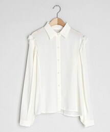 DHOLIC | ショルダーフリルブラウス(シャツ/ブラウス)