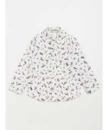 HAKKA KIDS（ハッカキッズ）の「［ボーイズ］ｈ／ＢＯＹ トラベラープリント長袖シャツ（トップス・キッズ）」