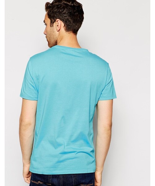 POLO RALPH LAUREN(ポロ ラルフ ローレン)の「Polo Ralph Lauren T-Shirt with Pony(Tシャツ/カットソー・メンズ・liquidblue・S-Chest 36-38"/XXL-Chest 44-46"/M-Chest 38-40"/XL-Chest 42-44"/L-Chest 40-42")」の3枚目の写真
