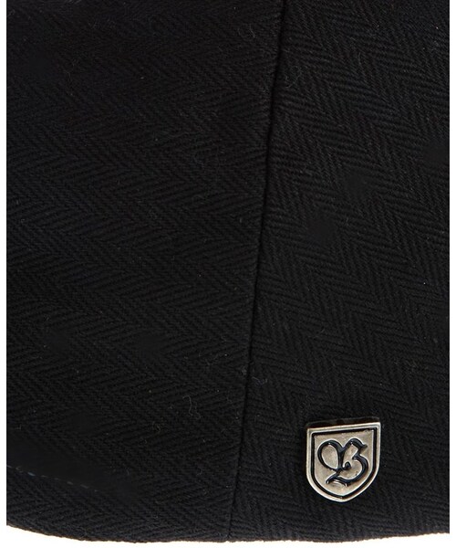 BRIXTON（ブリクストン）の「Brixton Hooligan Baker Boy Cap（帽子・メンズ・black・L/M）」の3枚目の写真