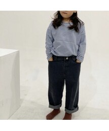 no brand | Border long T-shirt(Tシャツ/カットソー)