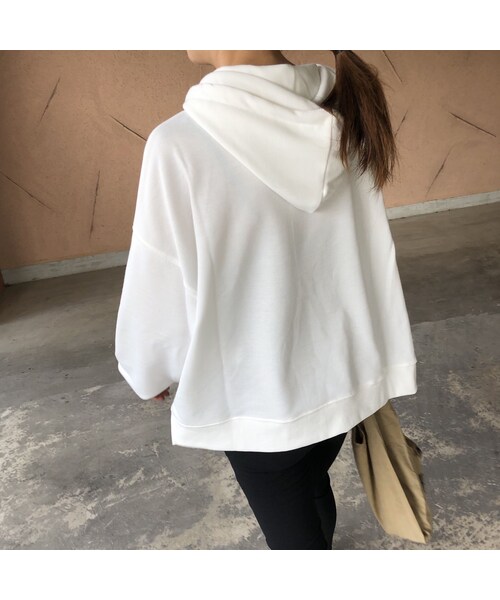 copine（コピン）の「シンプル裾スリットパーカー(2color)【クリックポスト対象商品】（パーカー・レディース・その他）」の5枚目の写真