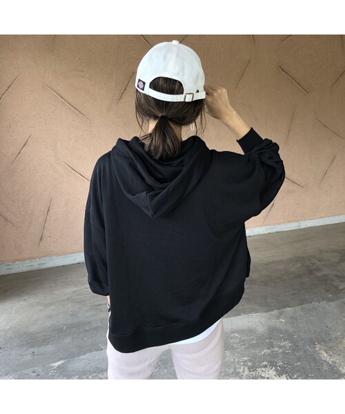 copine（コピン）の「シンプル裾スリットパーカー(2color)【クリックポスト対象商品】（パーカー・レディース・その他）」の10枚目の写真