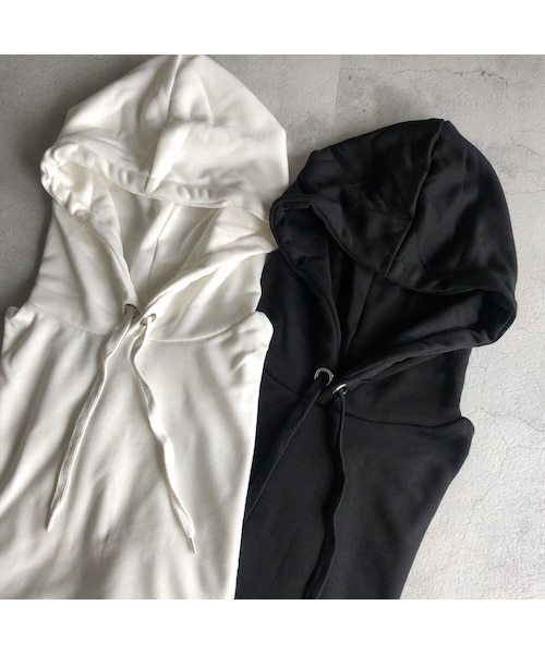 copine（コピン）の「シンプル裾スリットパーカー(2color)【クリックポスト対象商品】（パーカー・レディース・その他）」の12枚目の写真