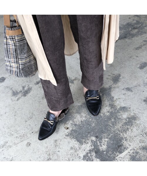 copine（コピン）の「再入荷！コーデュロイペグトップパンツ(4color)【クリックポスト対象商品】（その他パンツ・レディース・その他）」の6枚目の写真