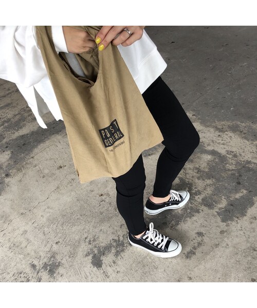 copine（コピン）の「POSTGENERALロゴショッパーバッグ(3color)【クリックポスト対象商品】（エコバッグ/サブバッグ・レディース・その他）」の8枚目の写真