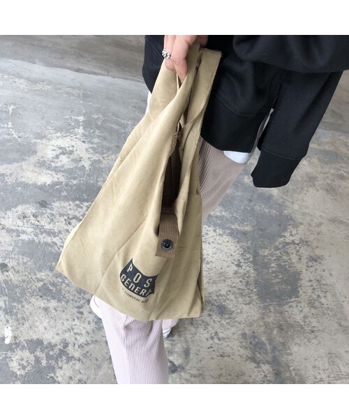 copine（コピン）の「POSTGENERALロゴショッパーバッグ(3color)【クリックポスト対象商品】（エコバッグ/サブバッグ・レディース・その他）」の7枚目の写真
