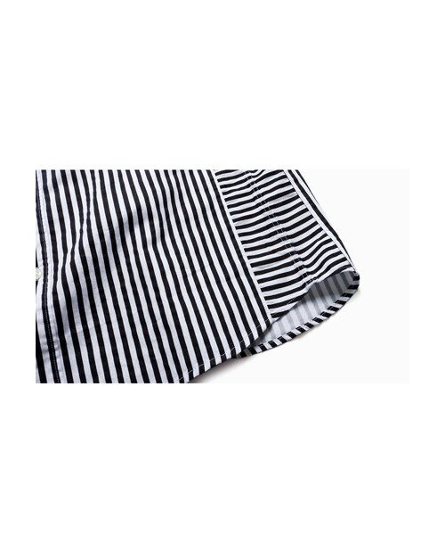 LIFUL MINIMAL GARMENTS.(ライフルミニマルガーメンツ)の「LIFUL STRIPE MIXED SHIRT(その他・メンズ・기타・S/M/L)」の4枚目の写真