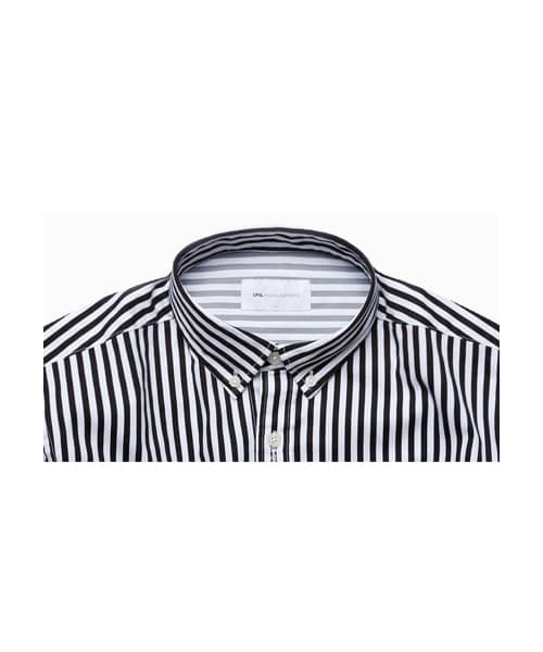 LIFUL MINIMAL GARMENTS.(ライフルミニマルガーメンツ)の「LIFUL STRIPE MIXED SHIRT(その他・メンズ・기타・S/M/L)」の3枚目の写真