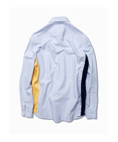 LIFUL MINIMAL GARMENTS.(ライフルミニマルガーメンツ)の「LIFUL OXFORD COLORBLOCK SHIRT BLUE(その他・メンズ・기타・S/M/L)」の2枚目の写真