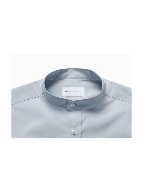 LIFUL MINIMAL GARMENTS.(ライフルミニマルガーメンツ)の「LIFUL COLORMXD MANDARIN COLLAR SHIRT GY(その他・メンズ・기타・S/M/L)」の3枚目の写真