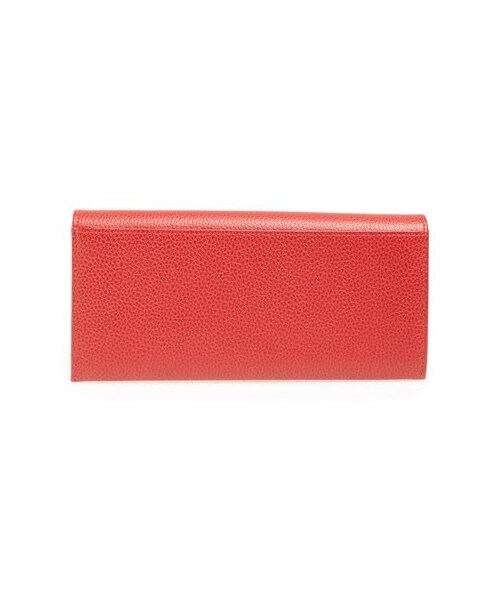LONGCHAMP（ロンシャン）の「Longchamp 'Veau' Continental Wallet（財布・Cognac/Duck Blue/Vermillion/Pink・7 1⁄2"W x 3"H x 1⁄2"D.）」の2枚目の写真