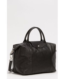 LONGCHAMP | Longchamp 'Le Pliage Cuir' Leather Handbag(ショルダーバッグ)