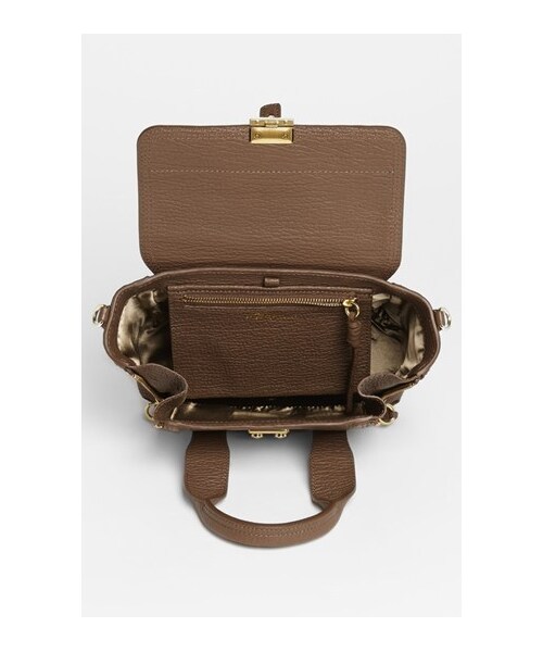 3.1 Phillip Lim(スリーワンフィリップリム)の「3.1 Phillip Lim 'Pashli - Mini' Leather Satchel(ショルダーバッグ・Taupe)」の7枚目の写真