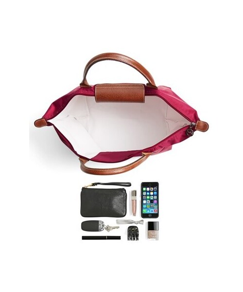 LONGCHAMP（ロンシャン）の「Longchamp 'Medium Le Pliage' Tote（トートバッグ・Slate/Amethyst/Black/Hydrangea/Red）」の3枚目の写真