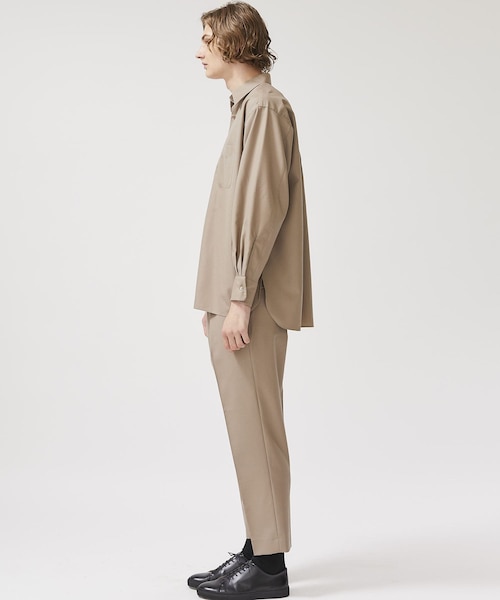 【MARKAWARE】 PEGTOP TROUSERS (STUDIOUS別注) PEGTOP TROUSERS(1 GREY BEIGE): MARKAWARE: MENS｜THE TOKYO
