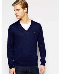 POLO RALPH LAUREN | Polo Ralph Lauren V Neck Jumper(ニット/セーター)