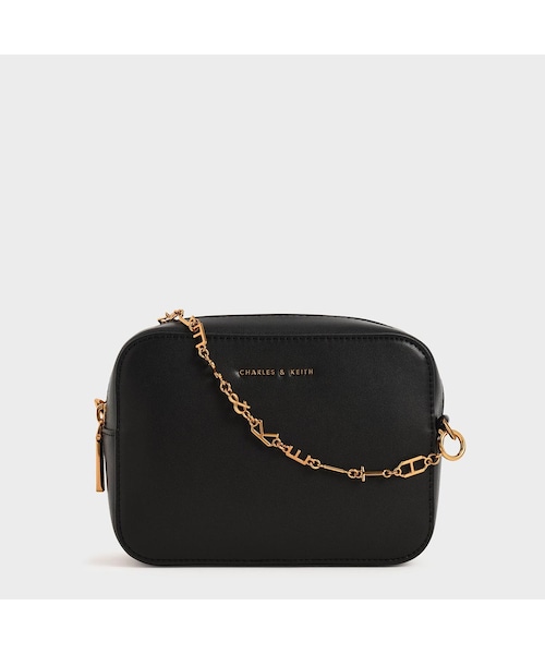 台湾 CHARLES&KEITH Arya レザーチェーンショルダーバッグ CHARLES & KEITH(チャールズ & キース)の「【2020 FALL