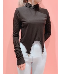 lilLilly | シースルーガータートップス(トップス)