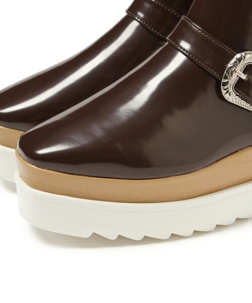 PAGEBOY（ページボーイ）の「スクエアショートブーツ（シューズ・レディース・ブラック/ダークブラウン・M(23.5cm)/L(24.5cm)）」の16枚目の写真