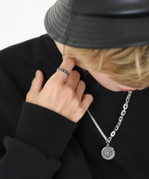 BOYSHE(ボーイシー)の「Silver925製 レトロドットリング【E0016】(リング・レディース・その他)」の7枚目の写真