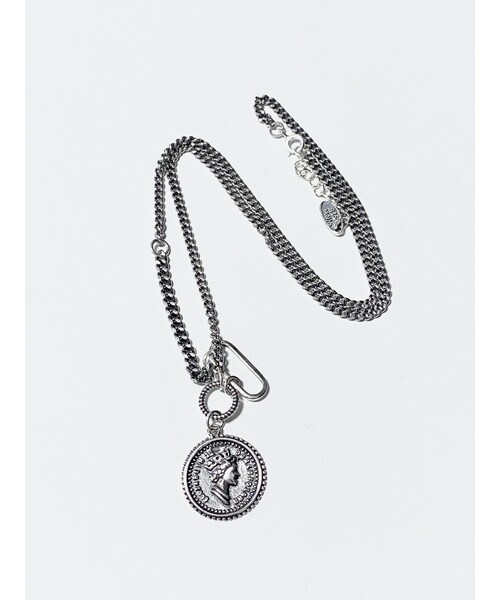 BOYSHE（ボーイシー）の「Silver925製 クイーンコインネックレス【E0017】（ネックレス・レディース・その他）」の7枚目の写真