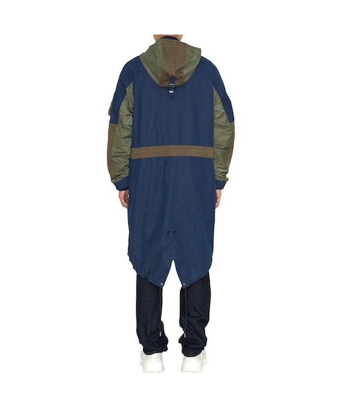 WHITE MOUNTAINEERING(ホワイトマウンテニアリング)の「white mountaineering WM x LMC MODS COAT - INDIGO(ミリタリージャケット・メンズ・その他)」の3枚目の写真