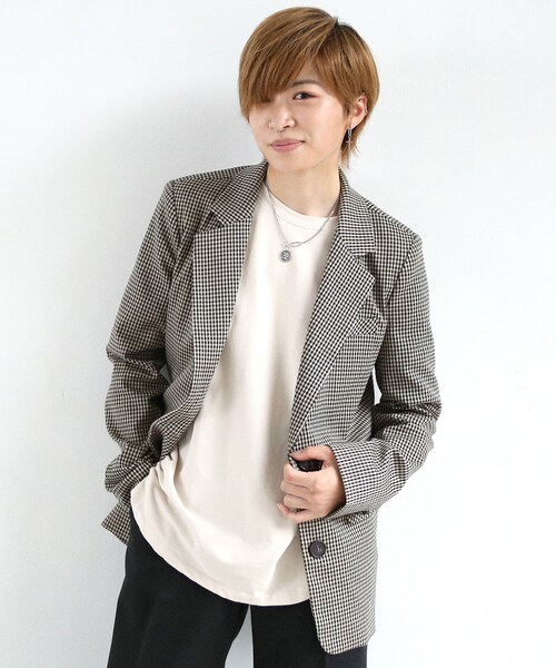 BOYSHE（ボーイシー）の「チェックテーラードジャケット（テーラードジャケット・レディース・その他）」の10枚目の写真