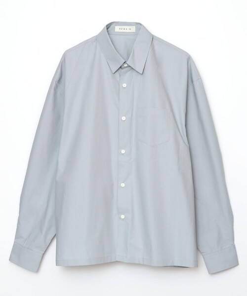 BOYSHE(ボーイシー)の「バイオウォッシング ポケットボリュームシャツ スカイブルー(シャツ/ブラウス・レディース・その他)」の10枚目の写真