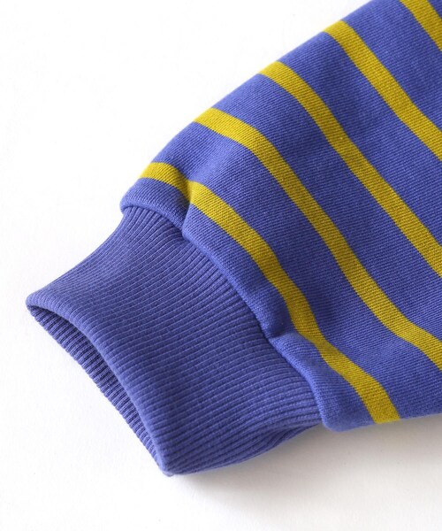 BOYSHE（ボーイシー）の「ビッグシルエットクルーネック ボーダースウェット　パープル（スウェット・レディース・その他）」の12枚目の写真