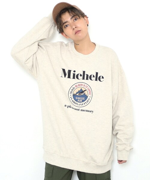 BOYSHE（ボーイシー）の「ミチェル ビッグシルエットスウェット　アイボリー（スウェット・レディース・その他）」の8枚目の写真