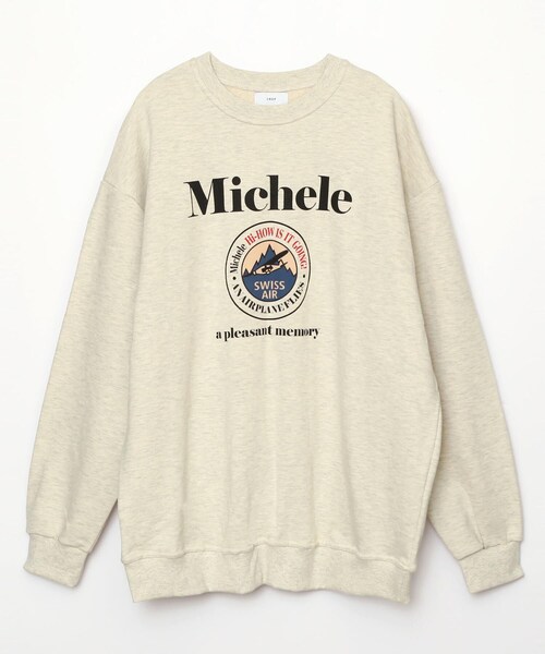 BOYSHE（ボーイシー）の「ミチェル ビッグシルエットスウェット　アイボリー（スウェット・レディース・その他）」の12枚目の写真