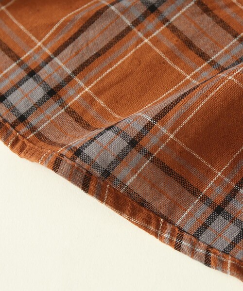 BOYSHE(ボーイシー)の「ボックスシルエット チェックシャツ ブラウン(シャツ/ブラウス・レディース・その他)」の14枚目の写真