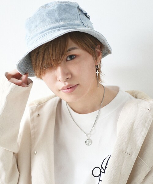 BOYSHE（ボーイシー）の「デニムバケットハット【3 color】（ハット・レディース・その他）」の3枚目の写真