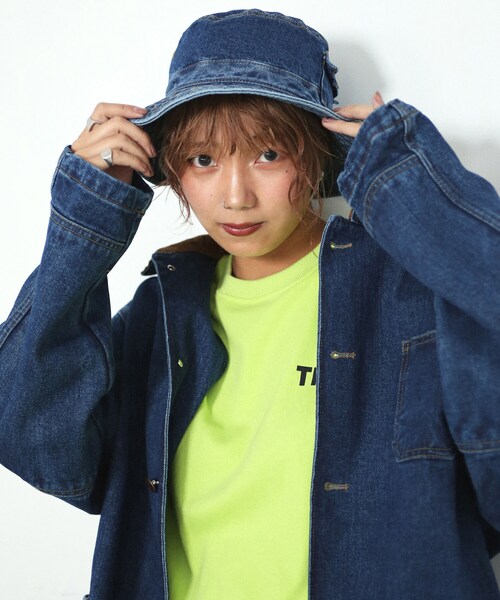 BOYSHE（ボーイシー）の「デニムバケットハット【3 color】（ハット・レディース・その他）」の4枚目の写真