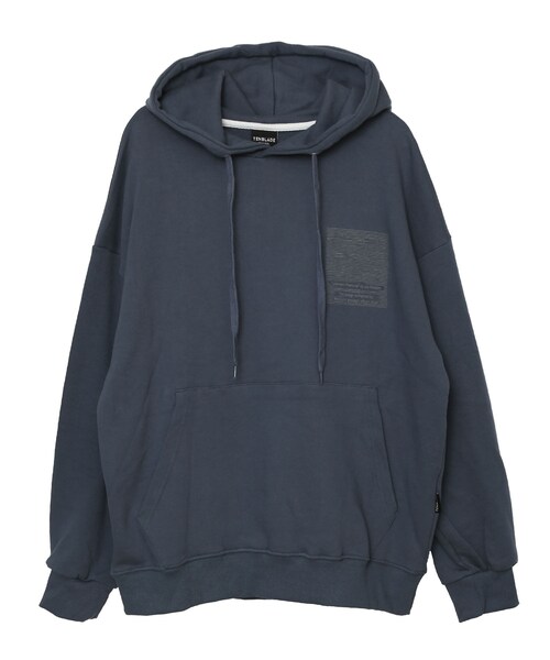 BOYSHE(ボーイシー)の「Trade Mark ビッグシルエット スウェットフード パーカー ネイビー(パーカー・レディース・その他)」の10枚目の写真