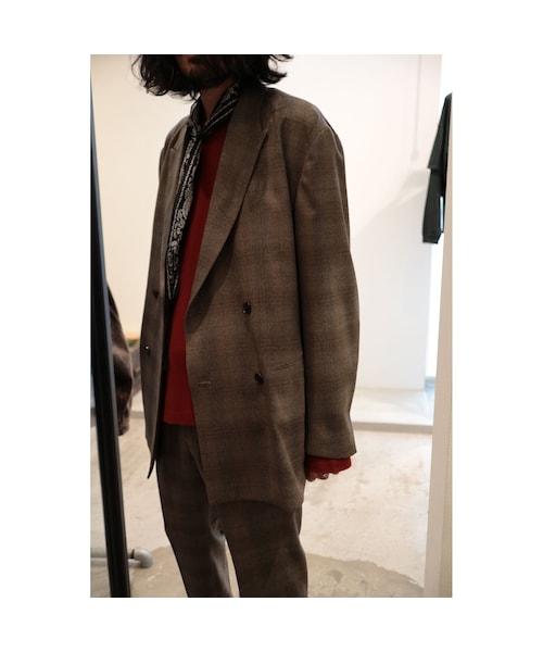 WELLDER（ウェルダー）の「WELLDER : Double Breasted Boxy Jacket