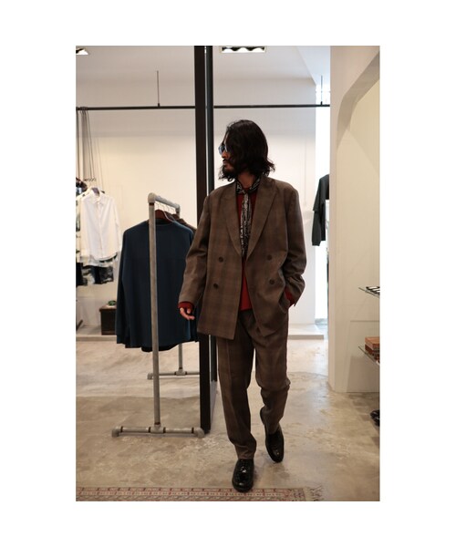 WELLDER（ウェルダー）の「WELLDER : Double Breasted Boxy Jacket